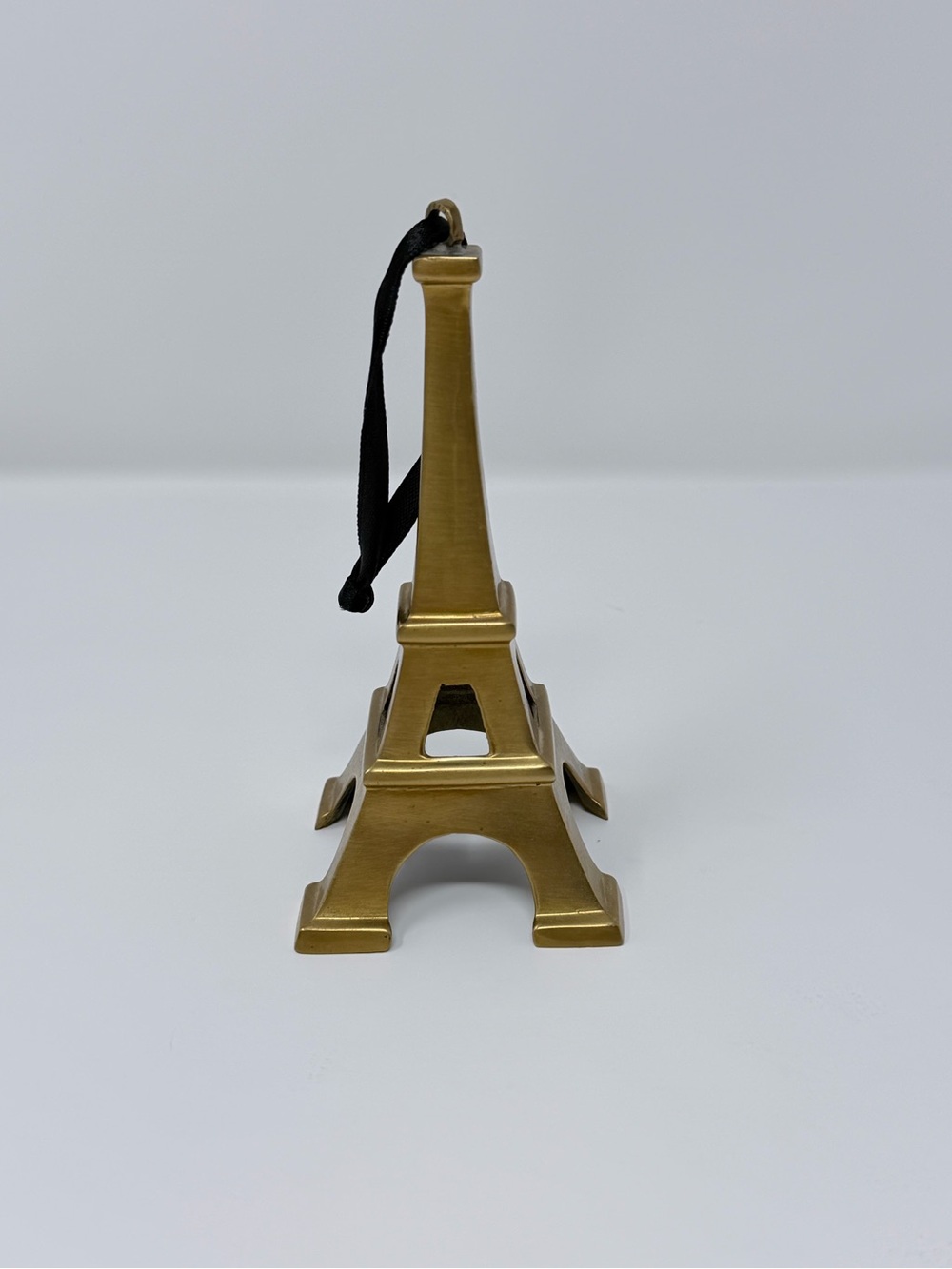 Vintage Restoration Hardware Eiffel Tower Brass Figurine Paris Decor